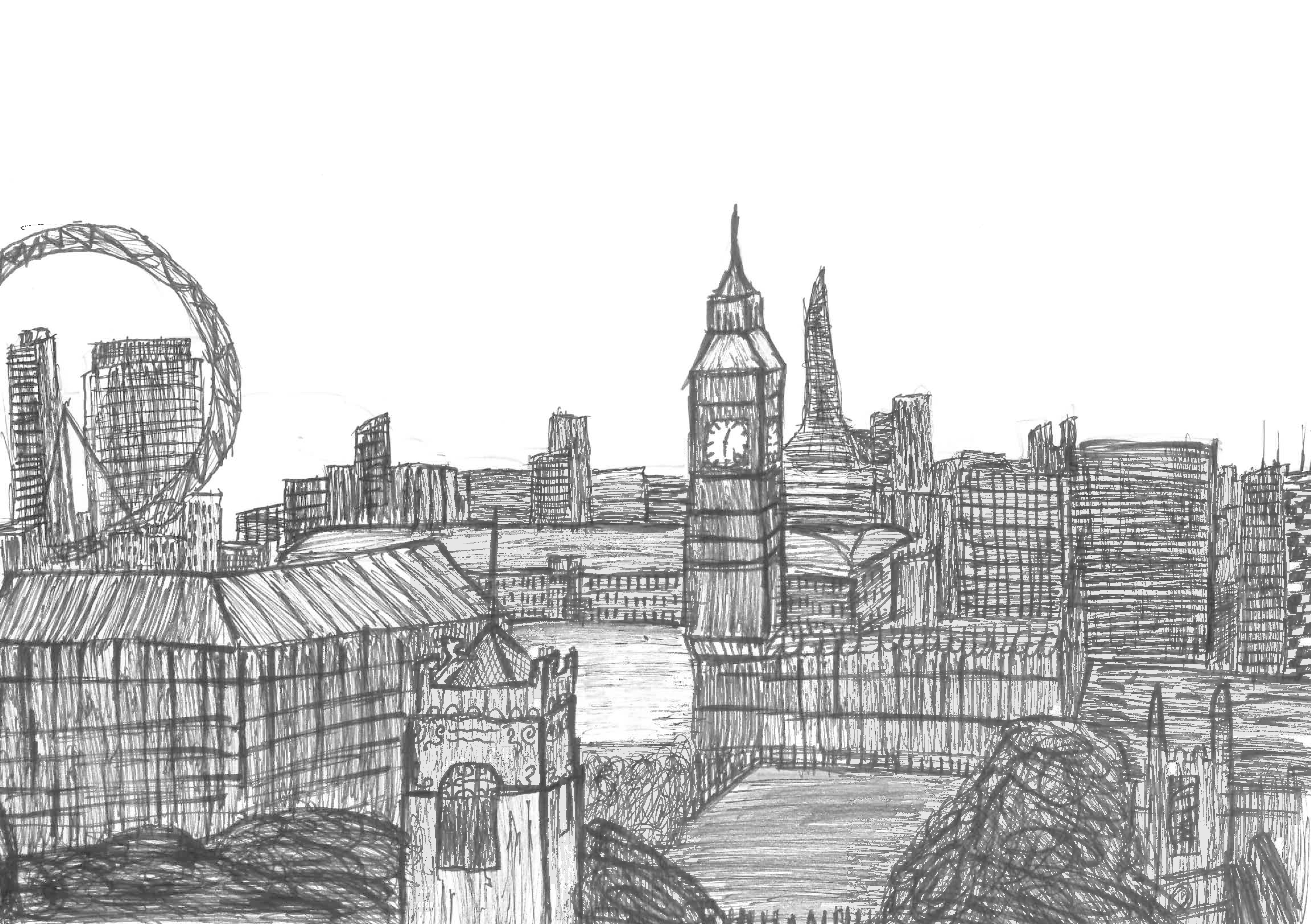 Drawing of London